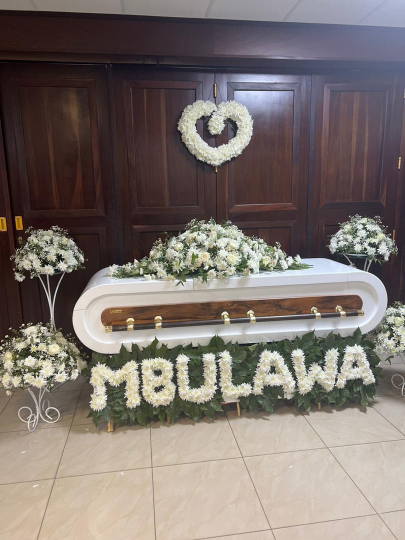 Full Venue Custom Coffin Arrangement